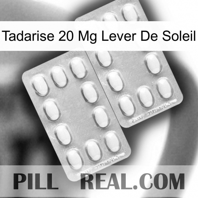 Tadarise 20 Mg Sunrise cialis4